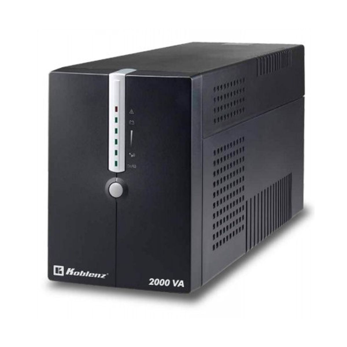 No-Break KOBLENZ 20012-USB/R - 2000 VA, 1200 W, 4 h, Negro, Oficina