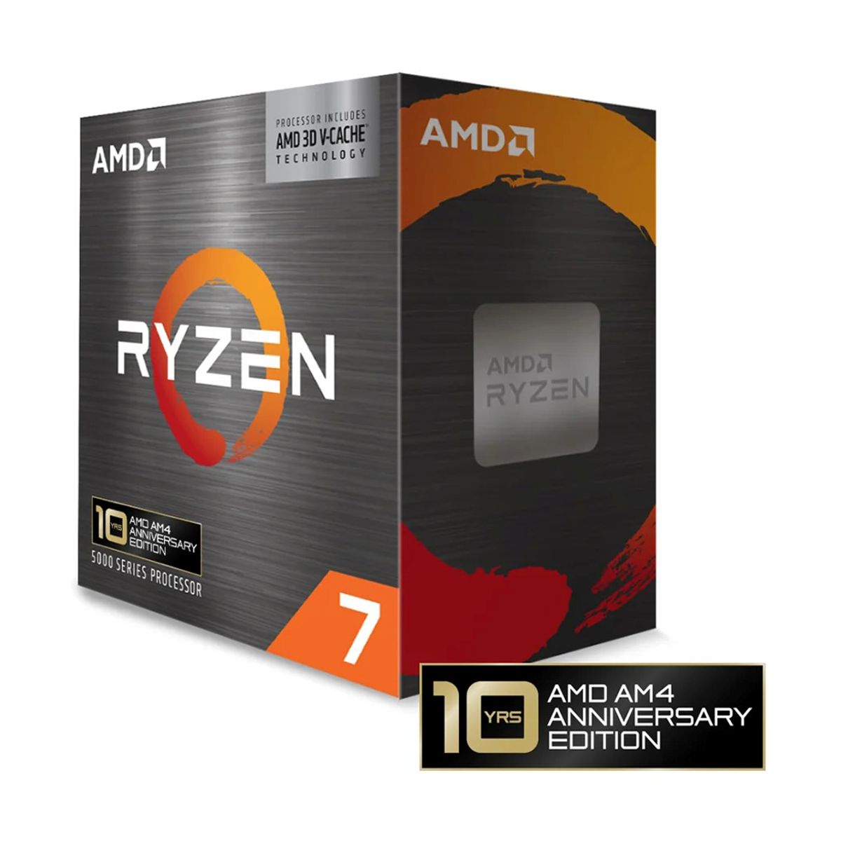 PROCESADOR AMD (100-100000651POF) RYZEN 7 5800X3D S-AM4, 8 CORE, 3.4 GHZ, 105W, S/GRAFICOS, S/FAN