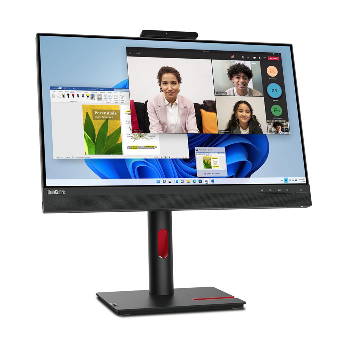 Monitor Lenovo TIO22 G5 - Pantalla 21.5 Pulgadas (1920x1080) HDMI, DisplayPort, Garantia 3 anos con fabricante.
