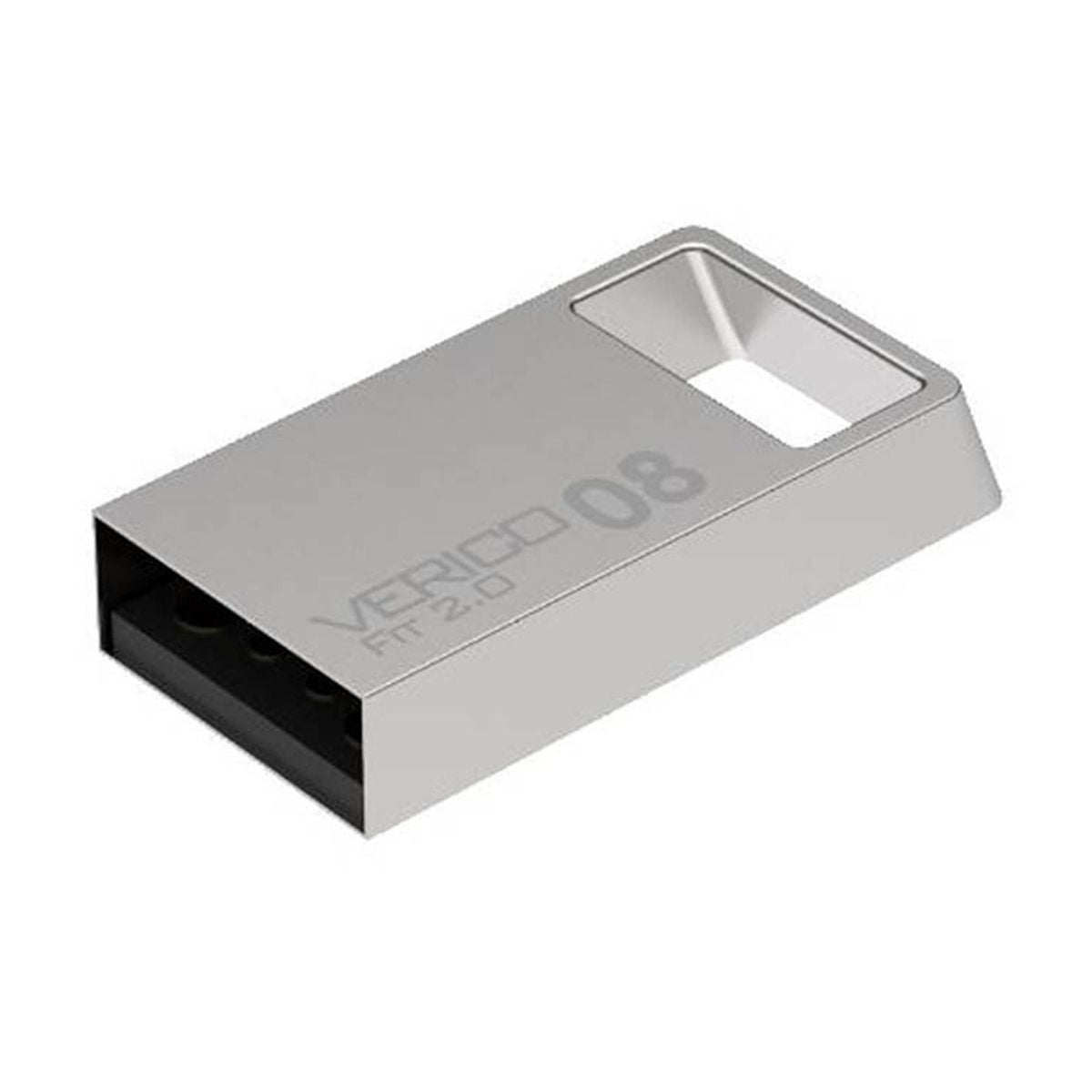 MEMORIA USB VERICO (1UDOV-RLSR83-NN) 8GB FIT VR23, SILVER