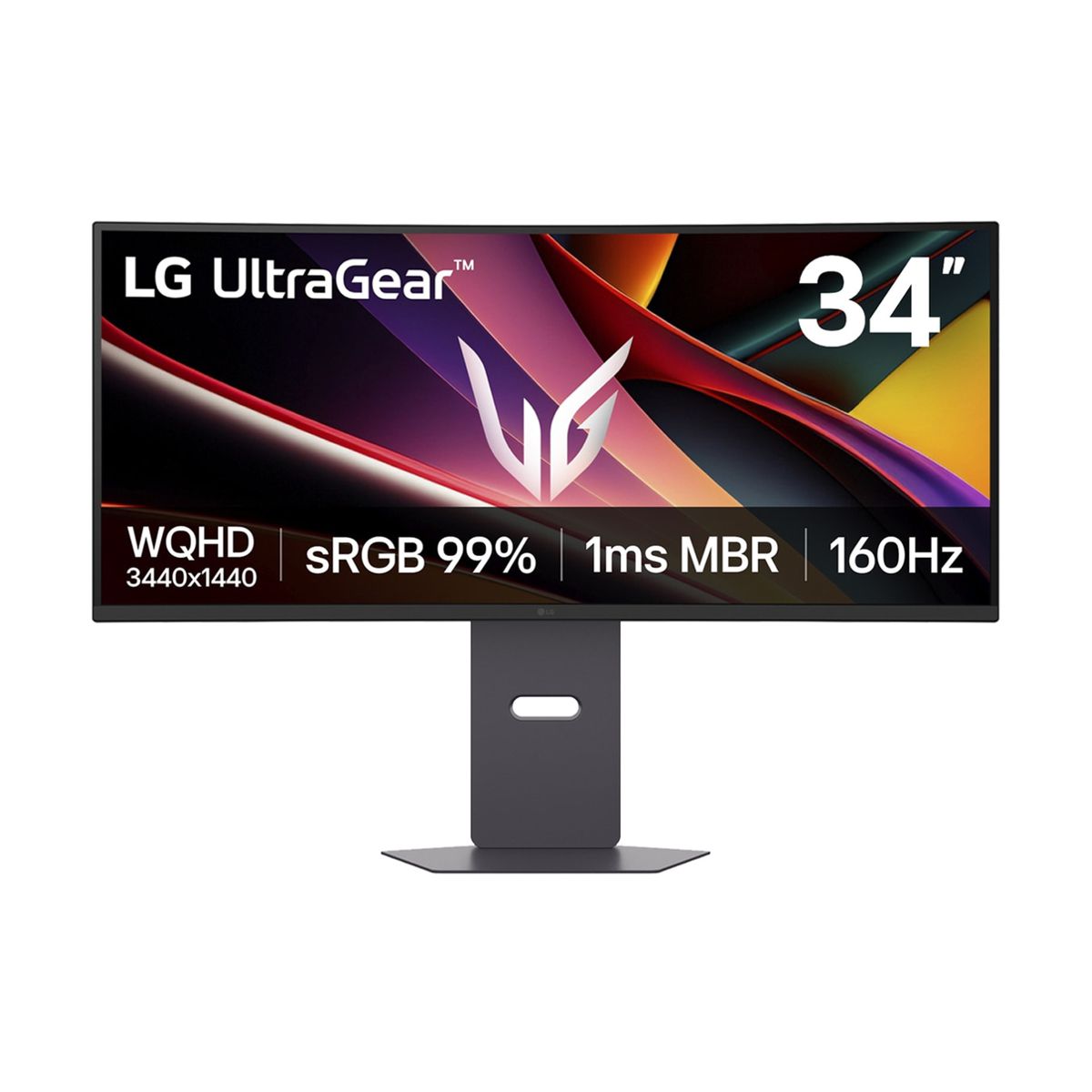 Monitor marca LG UltraGear Curvo WQHD de 34 pulgadas - MOD.34G600A-B, FreeSync(tm) Premium