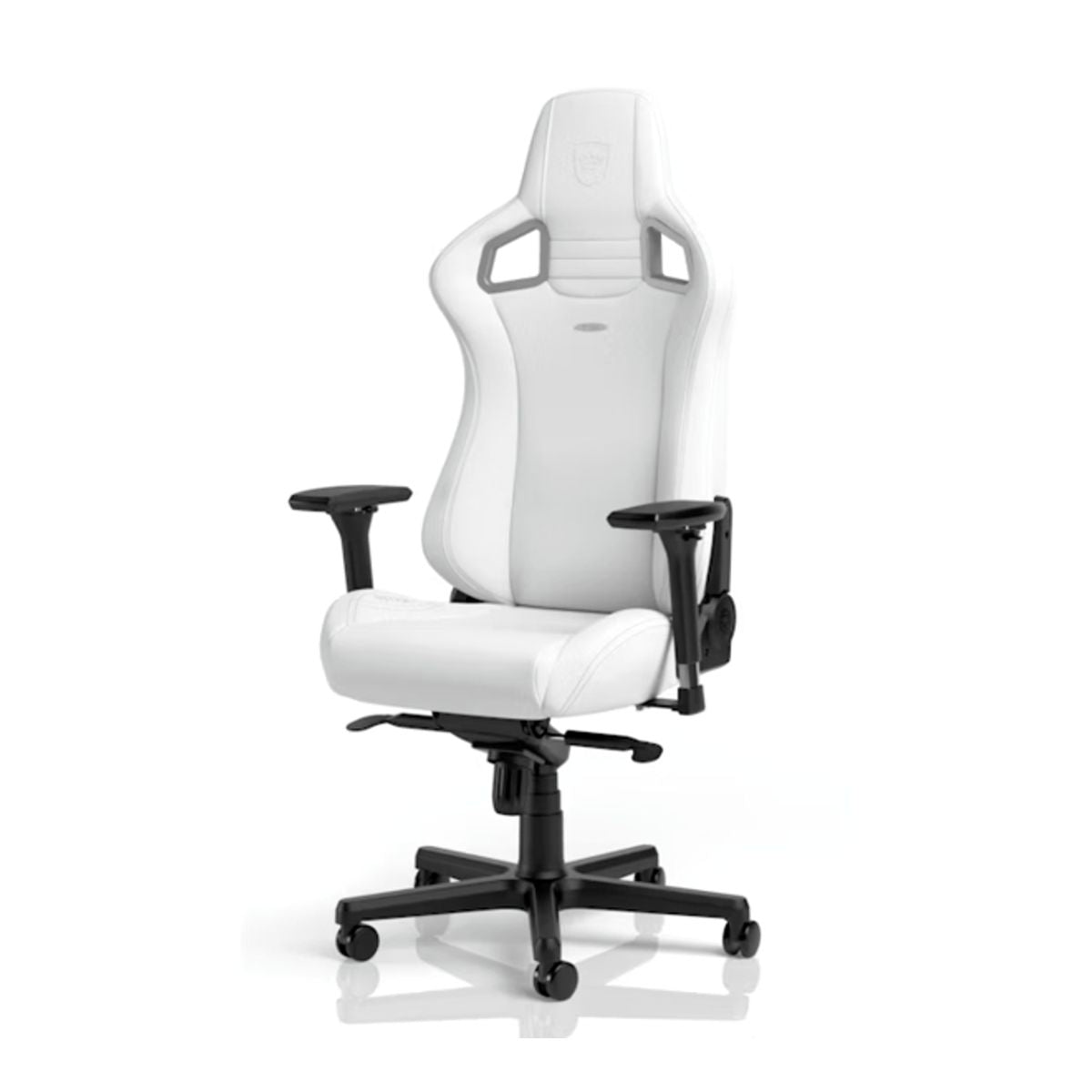 SILLA NOBLECHAIRS EPIC EDITION WHITE CUERO SINTETICO 120KG