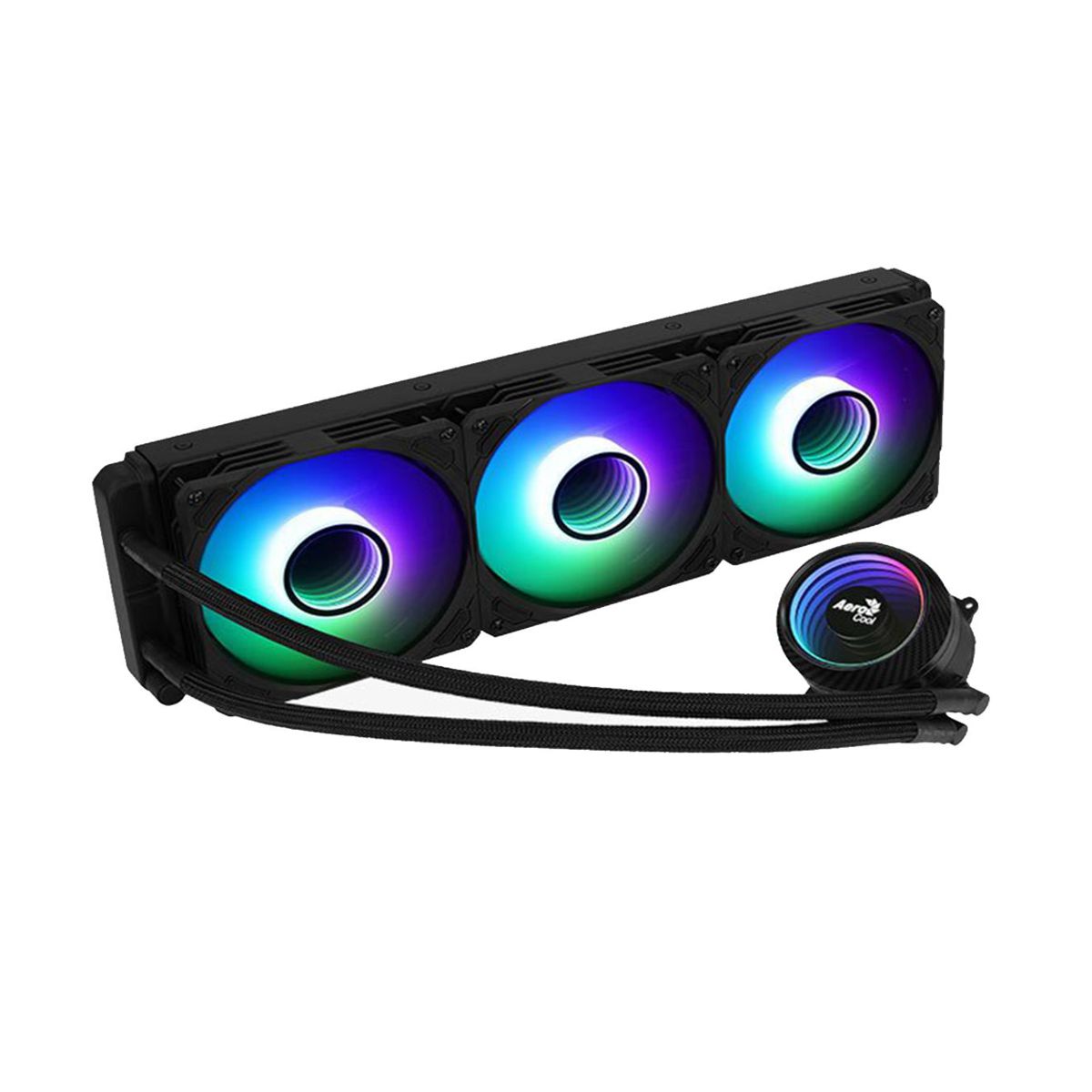 ENFRIAMIENTO LIQUIDO AEROCOOL MIRAGE L360 NEGRO, ARGB