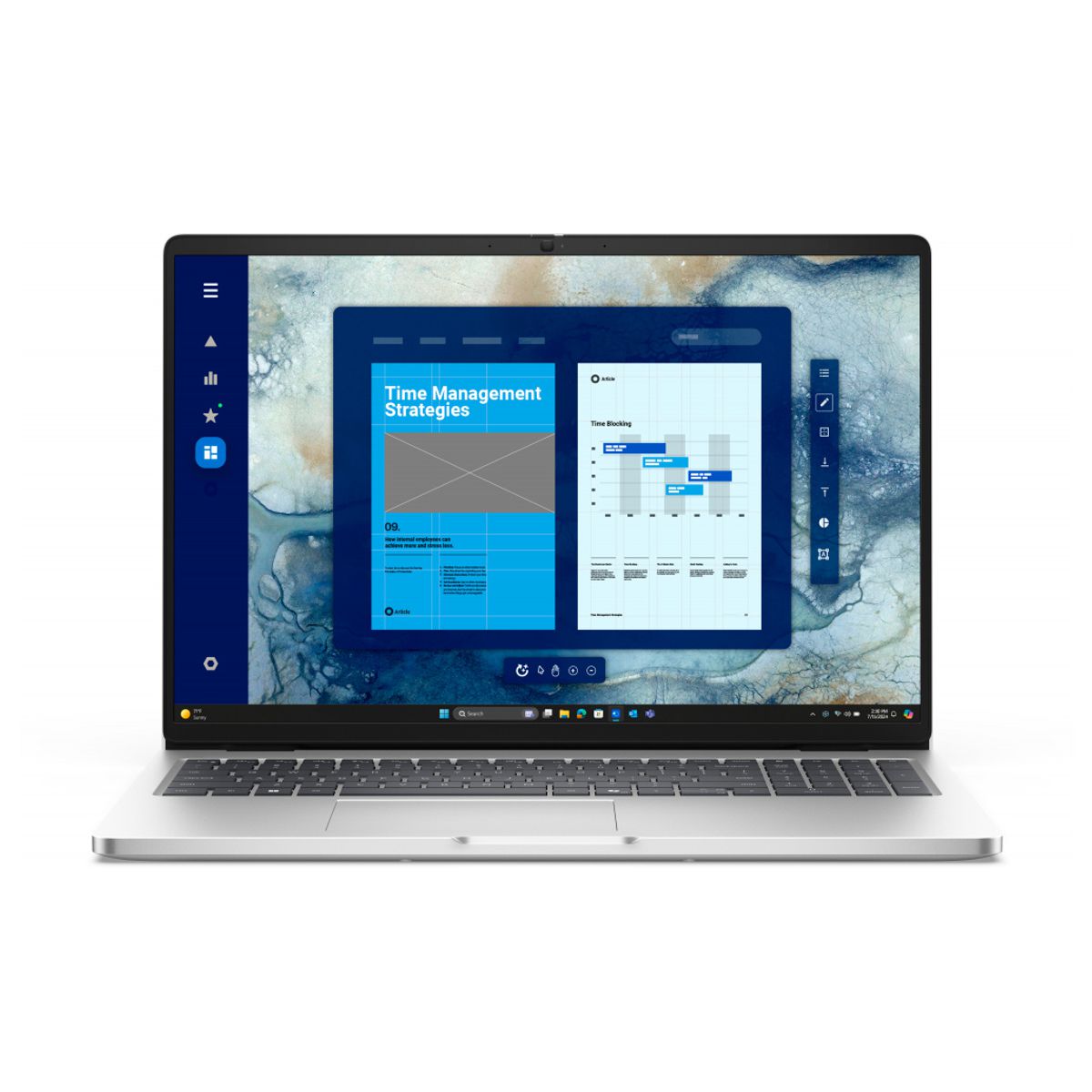 NB DELL PC16250_U5ARL16512WPS_3W 59D1R. Core Ultra 5 235U - RAM 16 GB, Pantalla 16 Pulgadas, 512 GB SSD. W11 Pro. Garantia 3 Year. Color Silver