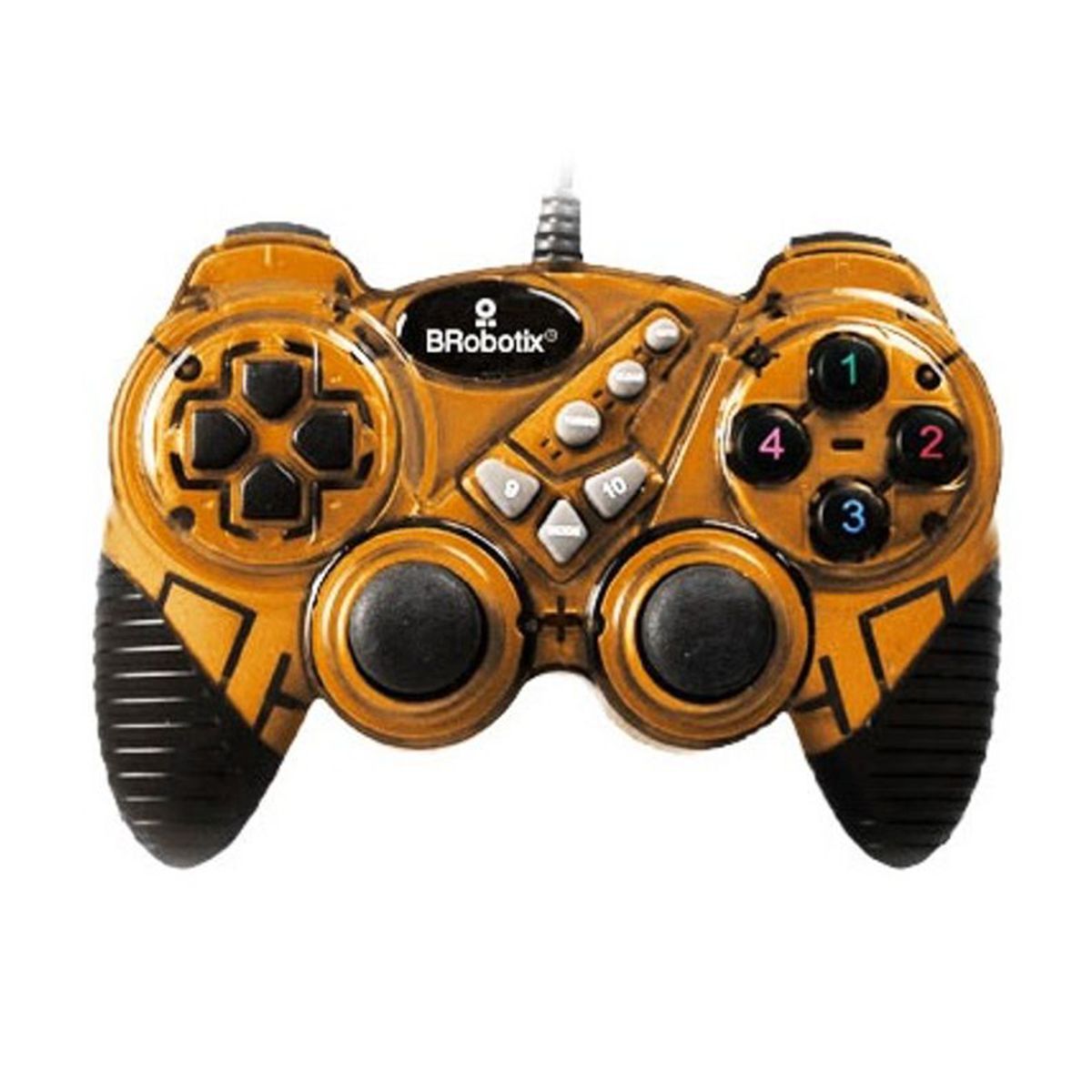 Control para Juegos Rumblepad BROBOTIX 751899C - Gamepad, PC, Analogico/Digital, 10 botones, Alambrico