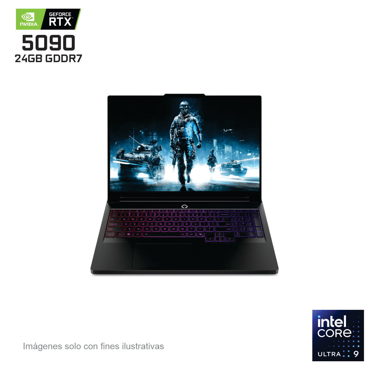 LENOVO LEGION PRO 7 - Intel Core Ultra 9 275HX, Ram 32 GB, Tarjeta de video NVIDIA(r) GeForce RTX(tm) 5090 24GB GDDR7, Windows 11 home, 2 TB SSD, 16 pulgadas