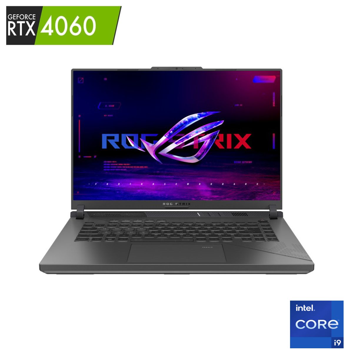 Laptop ROG Strix G16 - G614JVR-N4099W / 90NR0II6-M003Z0 i9-14900HX, 16 Pulgadas Ram 16GB DDR5 SSD 1TB SSD, NVIDIA RTX 4060 8GB Windows 11 Home