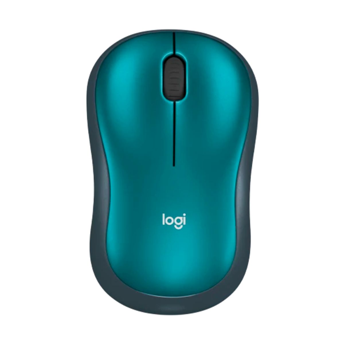Mouse Logitech Óptico M185 Inalámbrico USB 1000DPI Azul