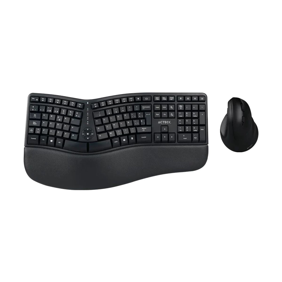 KIT TECLADO Y MOUSE INALAMBRICO ACTECK (AC-936248) FITT MK770,RF USB,2400 DPI,118 TEC,NEGRO