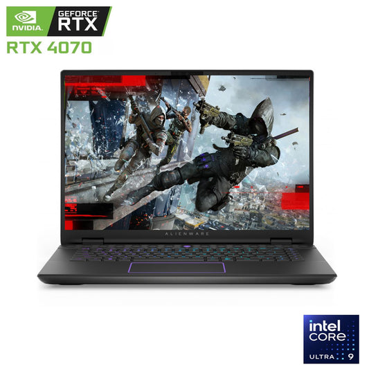 NB DELL Alienware NB AM16 R2 AM16R2_QI9321TBX6BW11S_125 Intel(r) Core(tm) Ultra 9 - RAM 32GB, Pantalla de 16.0 QHD+ 2560 x 1600, Disco Duro 1TB PCIe, NVIDIA(r) GeF