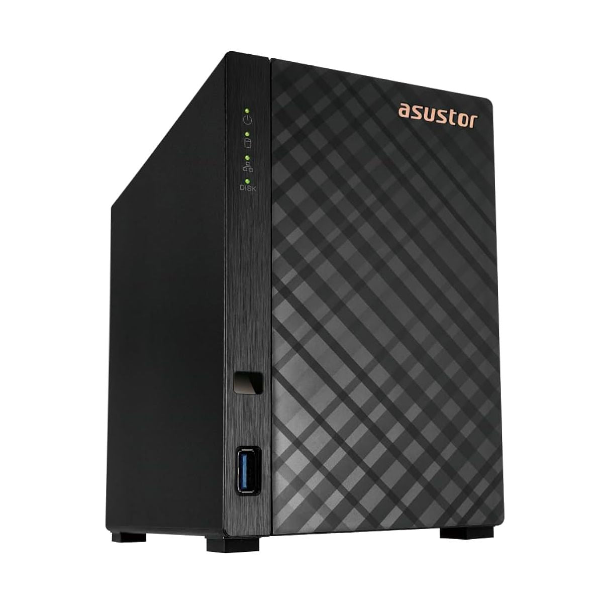 NAS ASUSTOR (AS1202T) DRIVESTOR 2, REALTEK 1.7GHZ, 1GB DDR4, 2 BAHIAS 3.5" SATA HDD