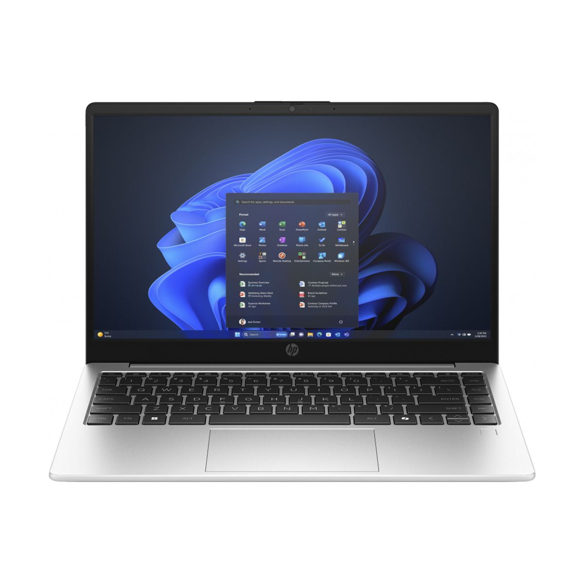 Computadora portatil HP 240 G10 (B8JV3LT#ABM). Procesador Intel Core U7 150u. Memoria 16GB de RAM. SSD 512 GB. Pantalla 14 pulgadas LED HD. Win11 PRO -