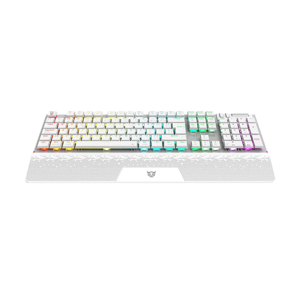 Teclado Gamer Inalambrico DOMINATE EXPERT GK9791 Balam Rush Legend Series Conecta hasta 5 Dispositivos - Color Blanco, BR-940399