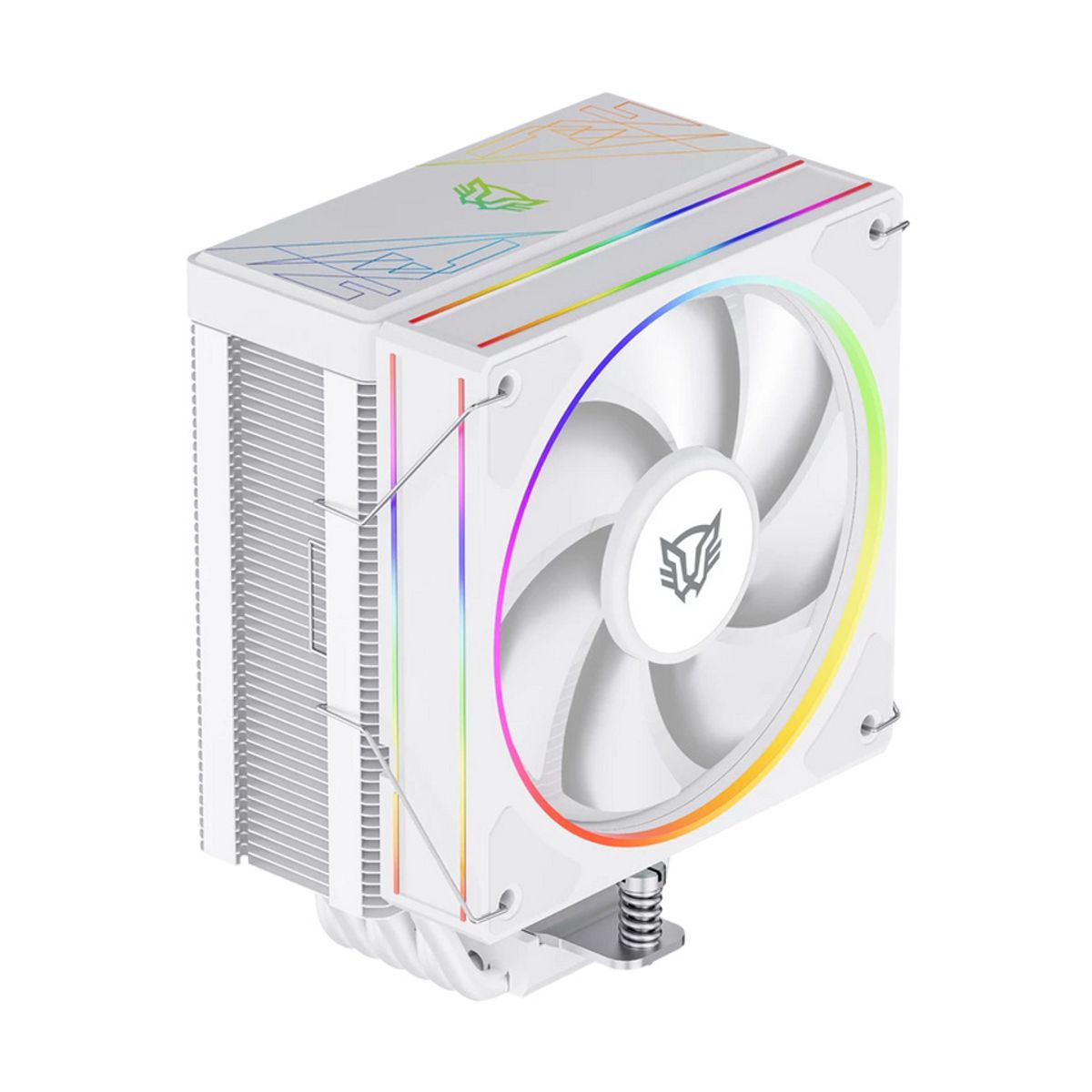VENTILADOR P/CPU BALAM RUSH (BR-942034) HELIUX PRO HEX60, 120MM, 6 PIPAS, , LGA 1700, ARGB, BLANCO