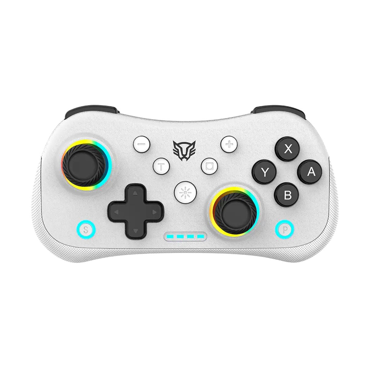 Gamepad control Inalambrico BALAMRUSH POCKET G555 Blanco. Conexion Bluetooth 5.0 Dual Mode + Alambrico -