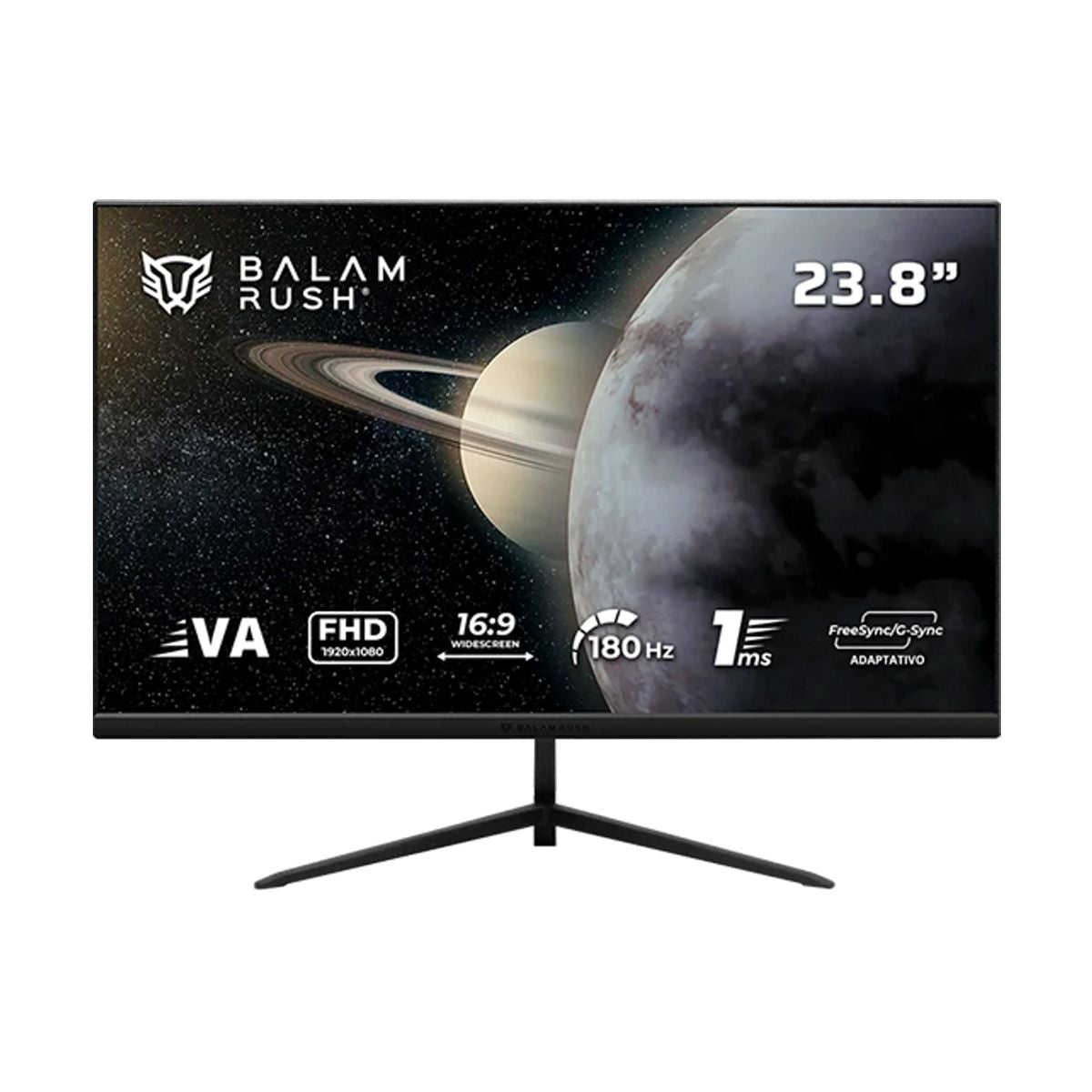 Monitor Gaming 23.8 Pulgadas 180hz TITAN MTG24Y Panel VA - Plano, Resolucion: 1920 x 1080 FHD