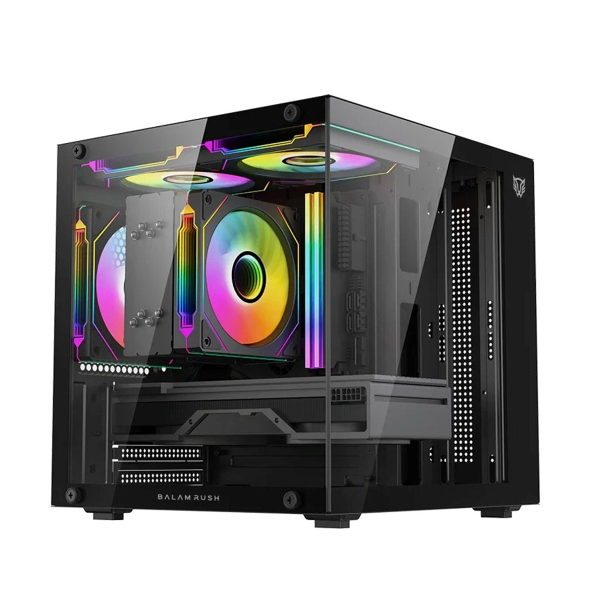 Gabinete Gamer Mini Torre TANK GLOW MINI 3500 Factor: Micro Atx - Mini ITX -