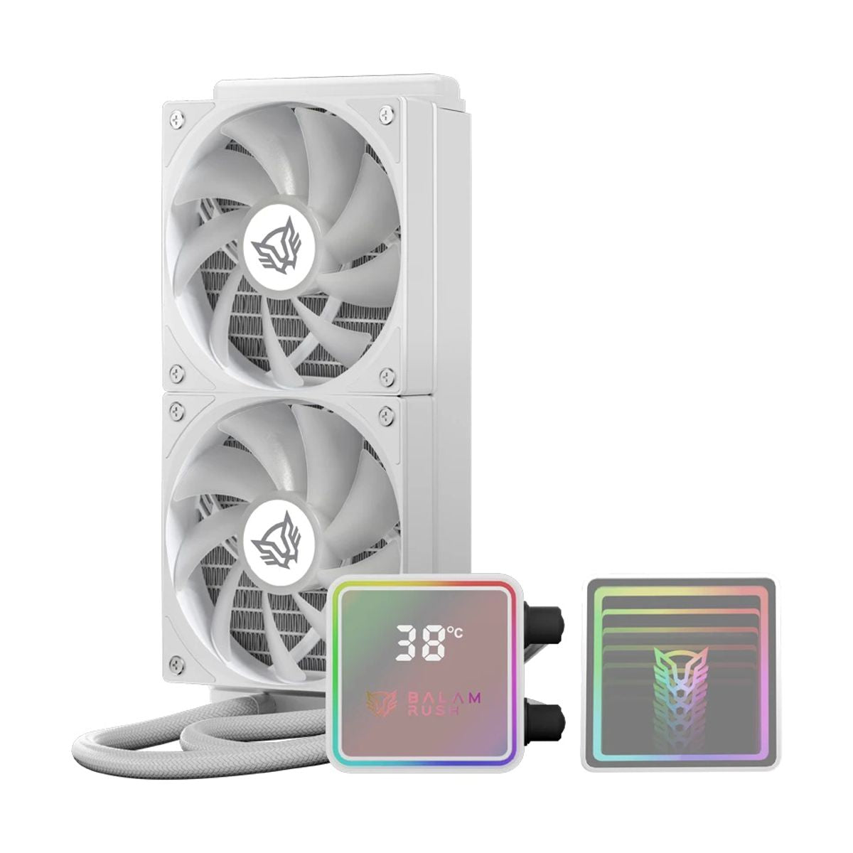 Enfriamiento Liquido BAMLAM RUSH CRYO PRISM 240 ICE Sistema de enfriamiento de Aire -