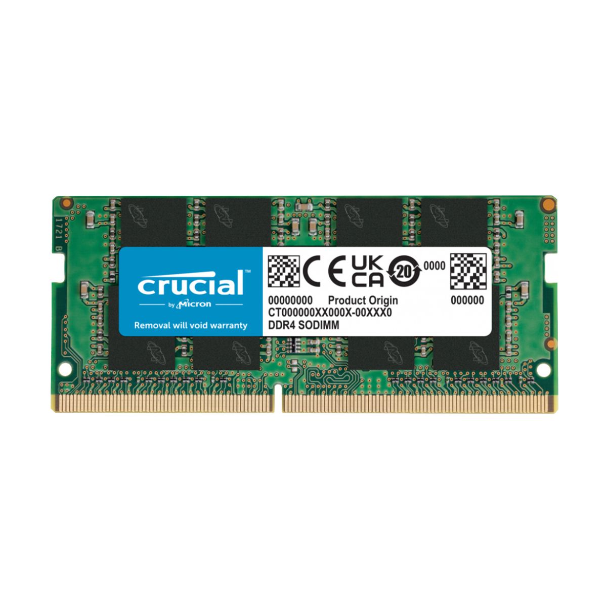 MEMORIA SODIMM DDR4 CRUCIAL BASICS (CB16GS3200) 16GB 3200MHZ, CL22