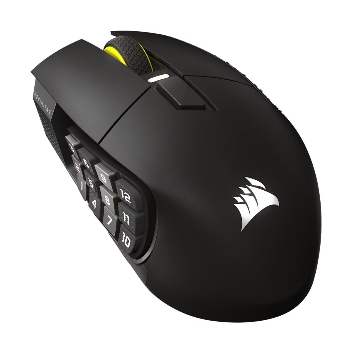 MOUSE OPTICO CORSAIR (CH-9314014-WW) SCIMITAR ELITE, WIRELESS, GRIS METALICO