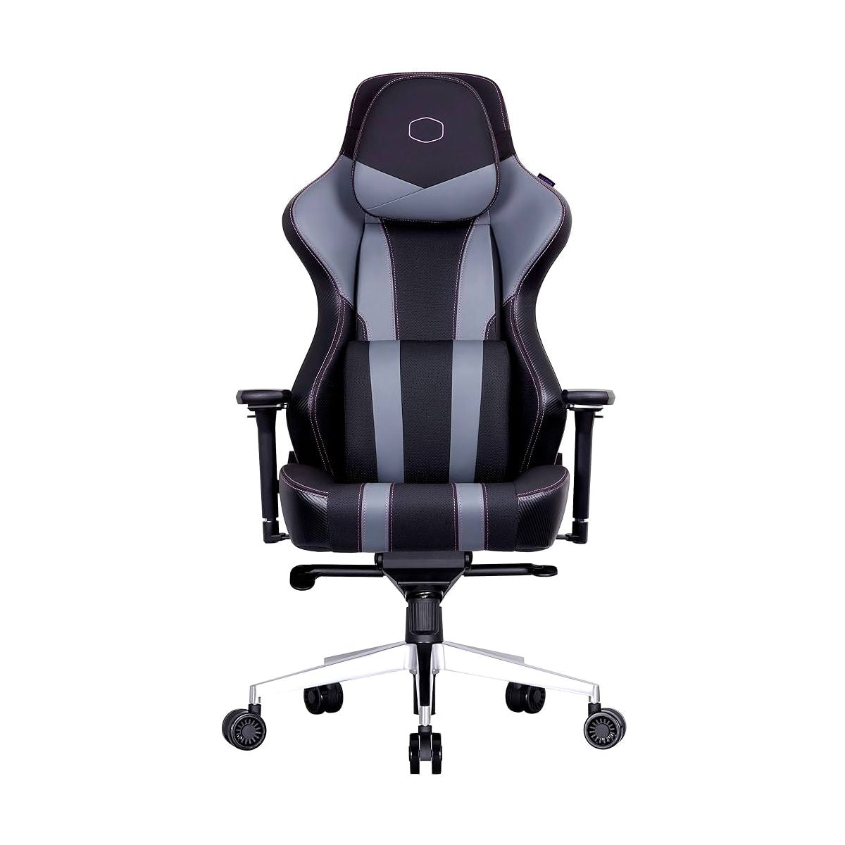 SILLA GAMER COOLER MASTER (CMI-GCX2-GY) CALIBER X2 GRIS,150 KGS,PISTON CLASE 4,TRANSPIRABLE