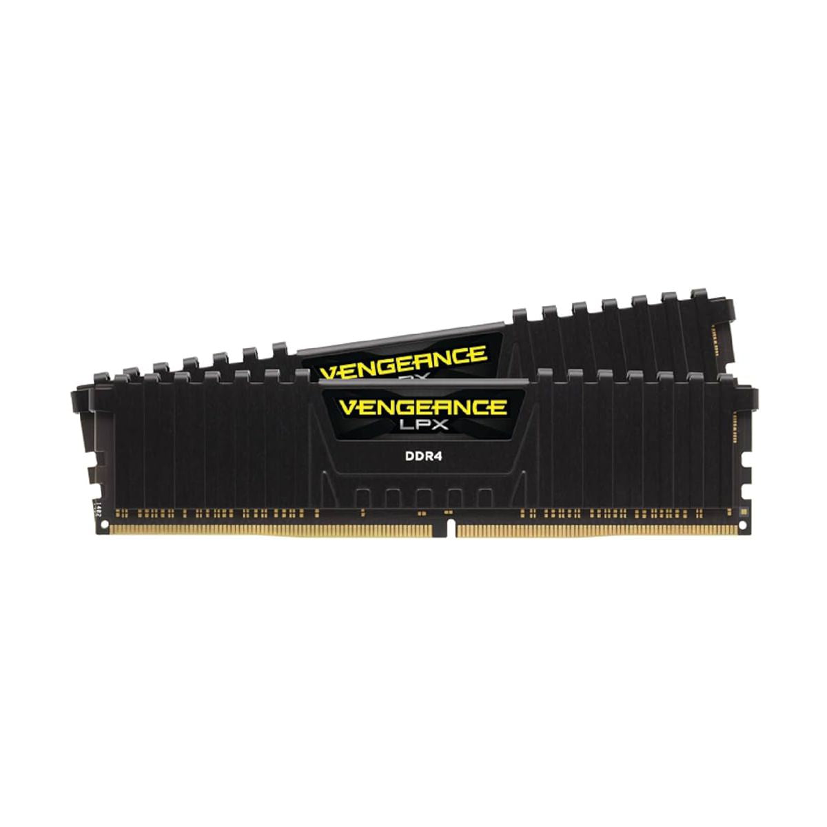 MEMORIA DIMM DDR4 CORSAIR (CMK32GX4M2E3200C16) 32GB 3200MHZ (2X16GB) VENGEANCE LPX NEGRO CL16