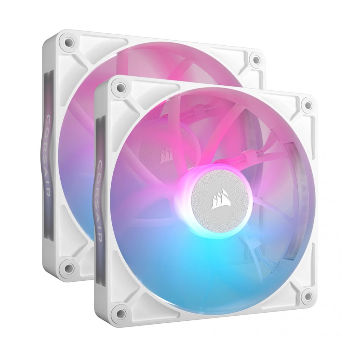VENTILADOR P/GABINETE CORSAIR (CO-9051024-WW) ICUE LINK RX140 RGB,2 FAN,140MM,BLANCO