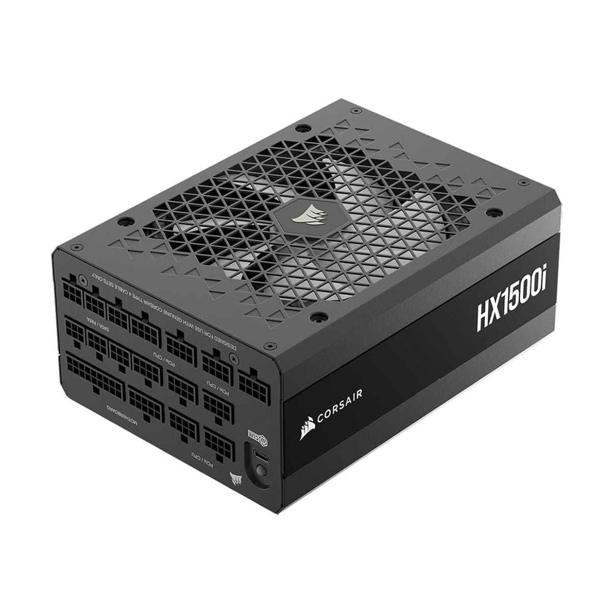 FUENTE DE PODER CORSAIR (CP-9020309-NA) HX1500I,1500W,FULL MODULAR,80 PLUS PLATINUM,NEGRO