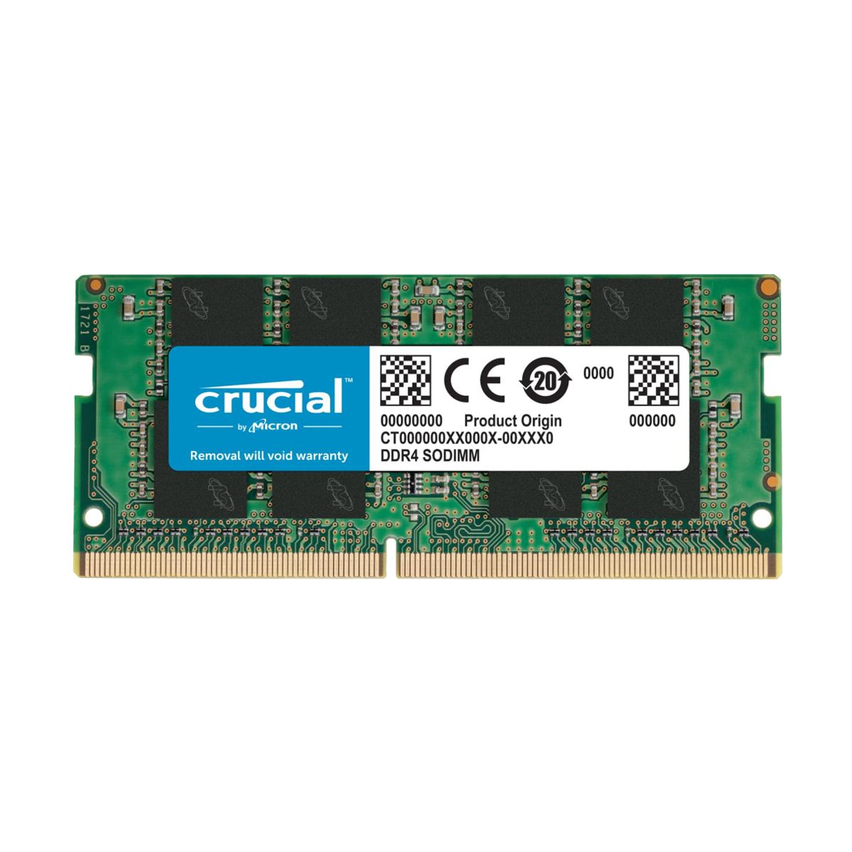 MEMORIA SODIMM DDR4 CRUCIAL (CT16G4SFRA32A) 16GB 3200MHZ CL22