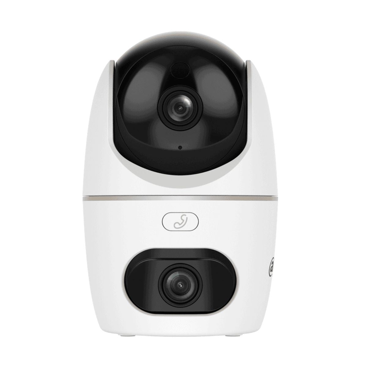 DAHUA DH-HPT1539DD-STW-5E2-IL - Camara IP PT Dual de 10 Mp/2 Lentes de 3k/ 30 de IR y Luz Visible/ Boton de Llamada/ Audio 2 vias - Ranura MicroSD