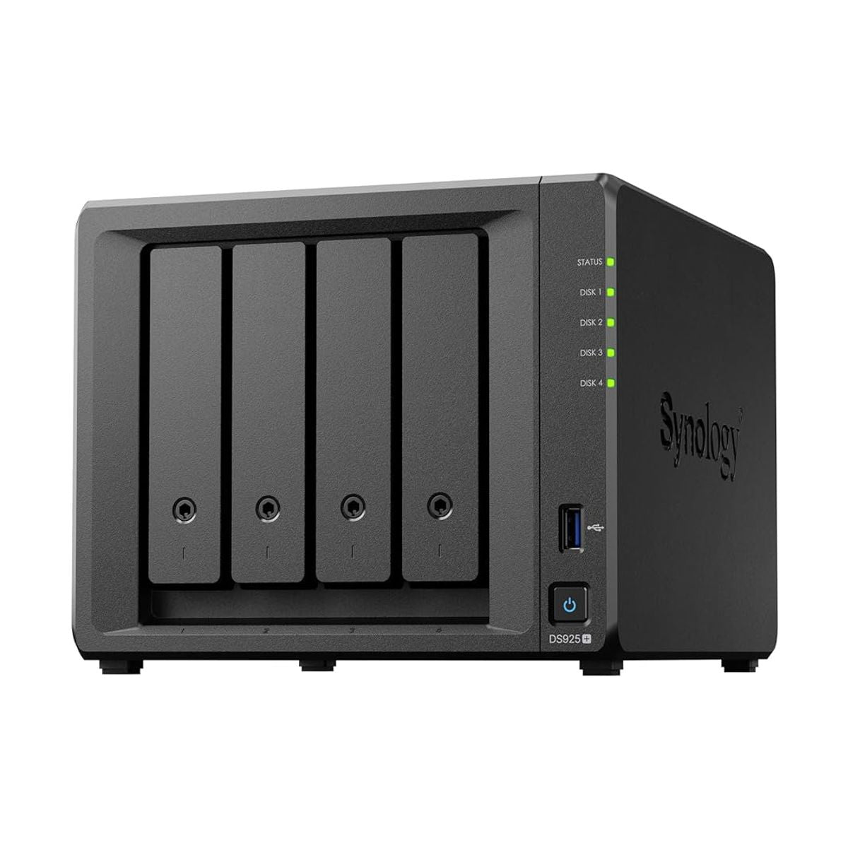 SYNOLOGY SERVIDOR NAS DE 4 BAHIAS DS925+ -