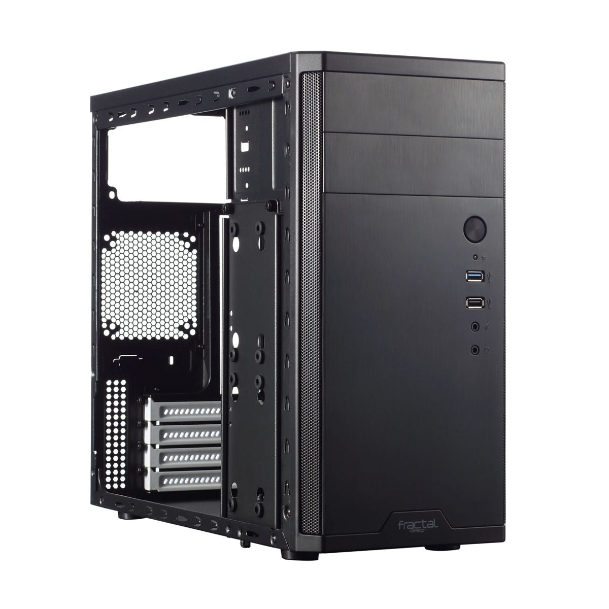 GABINETE FRACTAL DESIGN CORE 1100 , MATX BLACK