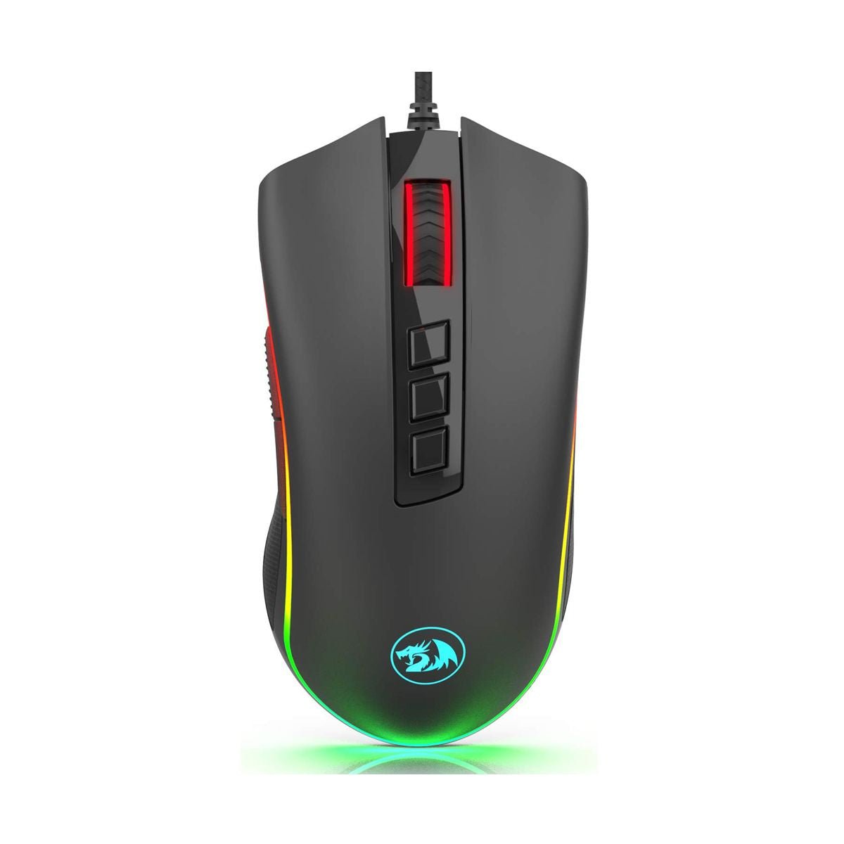 Mouse Redragon Cobra Chroma - Juego, Negro