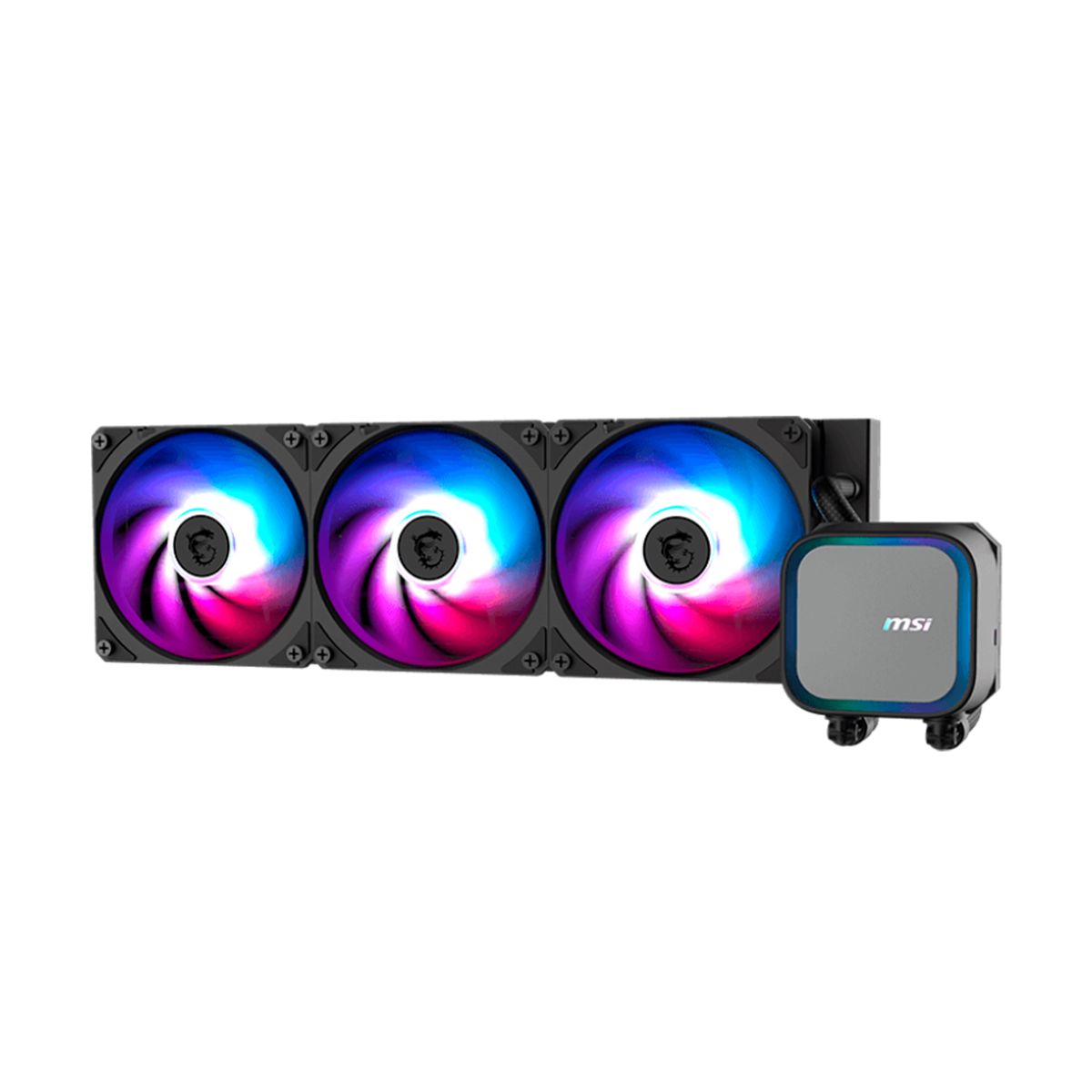 VENTILADOR P/CPU MSI (MAG CORELIQUID A13 360) ARGB,ENFRIAMIENTO LIQUIDO, 3 FAN, 360MM, NEGRO