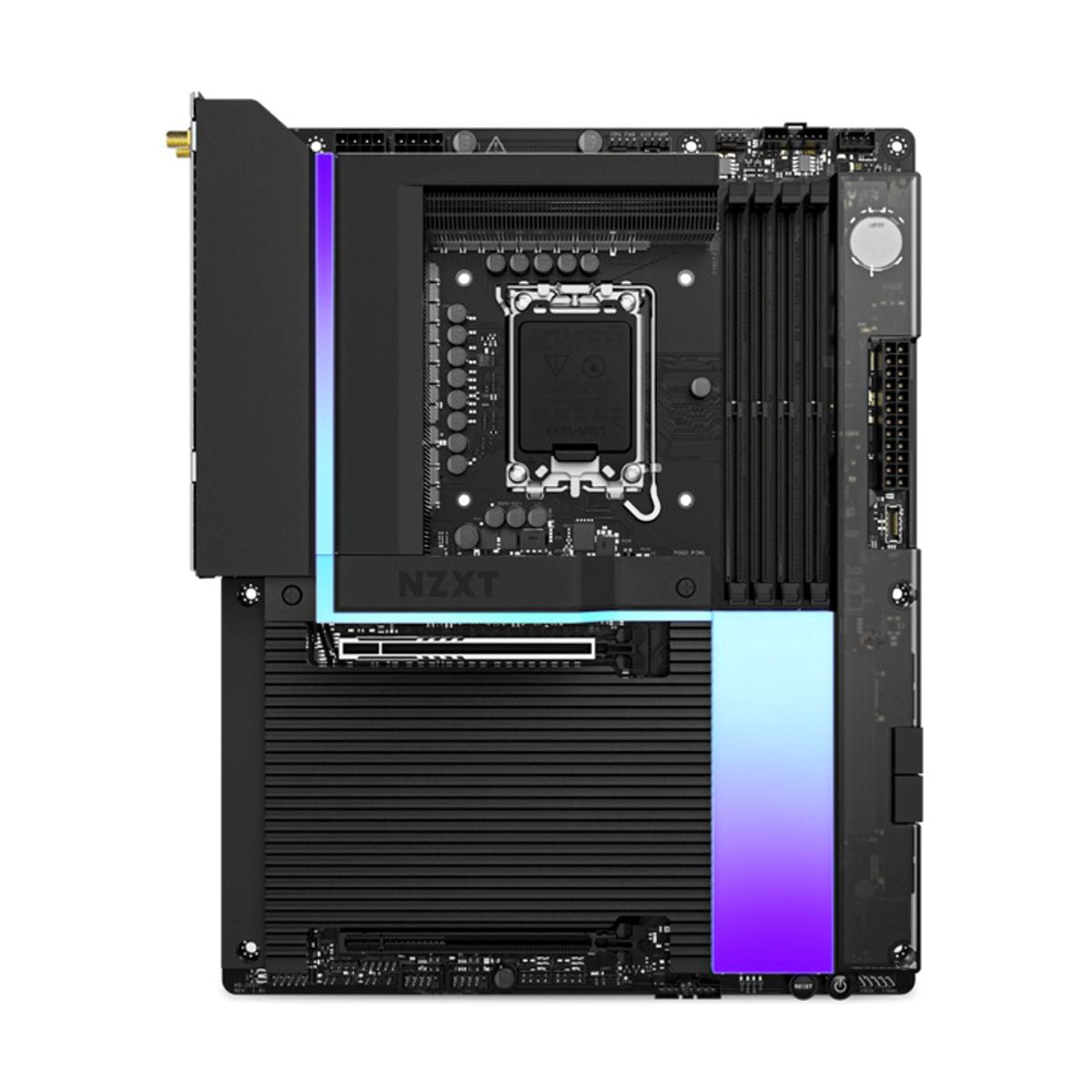 MOTHERBOARD NZXT N9 Z890 BLACK RGB LGA 1851 WIFI 7 DDR5 ATX