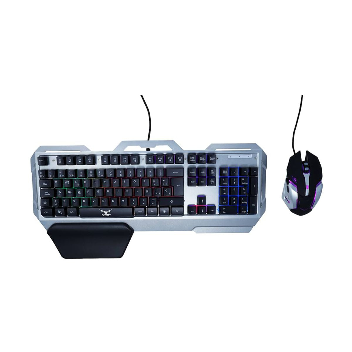 Kit de Teclado y Mouse Gaming Naceb Technology NA-0911 - USB, Negro