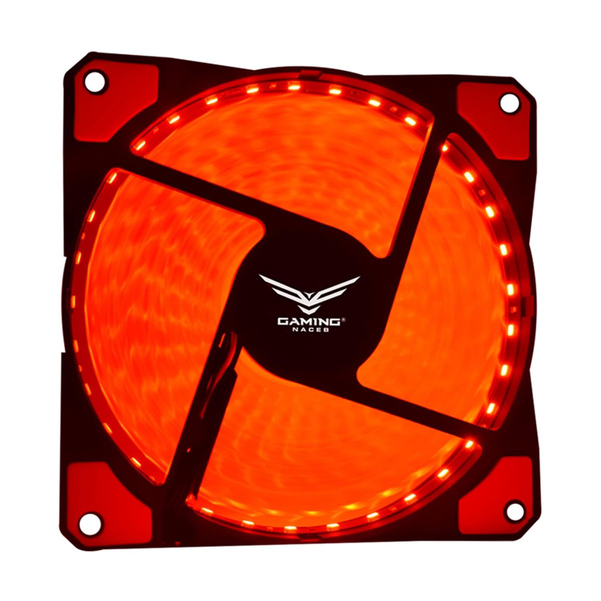Ventilador para Gabinete Naceb Technology NA-0921R - Negro/Rojo, Ventilador, 23.4 dB, 1200 RPM