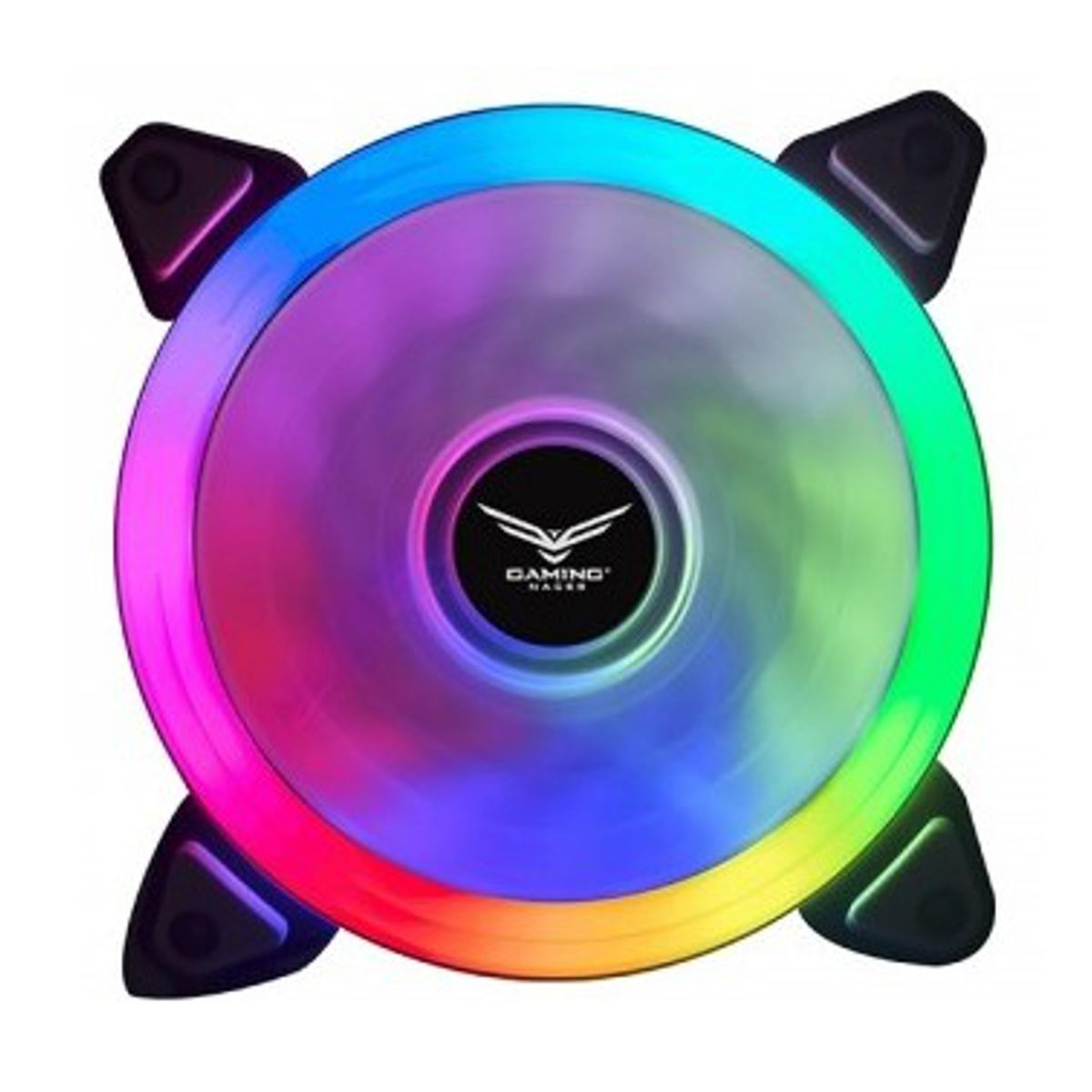 VENTILADOR P/ GABINETE NACEB (NA-0922) CEPHEUS, 120MM, 1200RPM, RGB, NEGRO