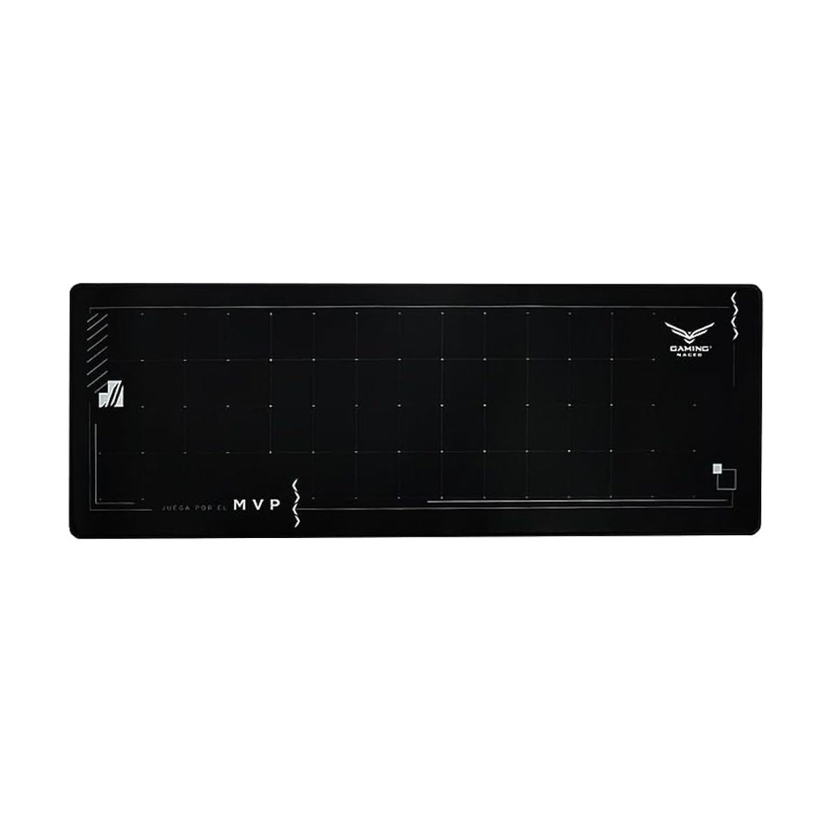 MOUSEPAD NACEB (NA-0961) XXL,SEDA,ANTIDERRAPANTE,30*90,NEGRO
