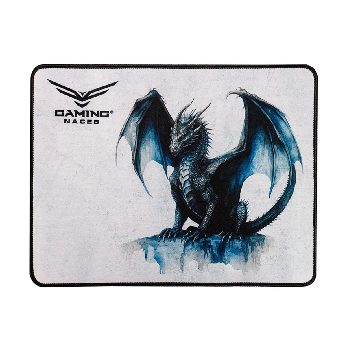 MOUSE PAD NACEB (NA-0977) DRAGOX II MICROFIBRA, BASE DE CAUCHO ANTIDESLIZANTE, S, 32.6*25CM
