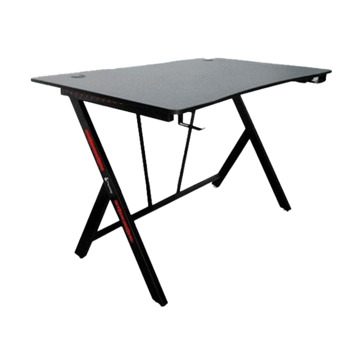 Escritorio de Trabajo Nextep Gamer/Oficina Base Metálica 115x73cm Color Negro