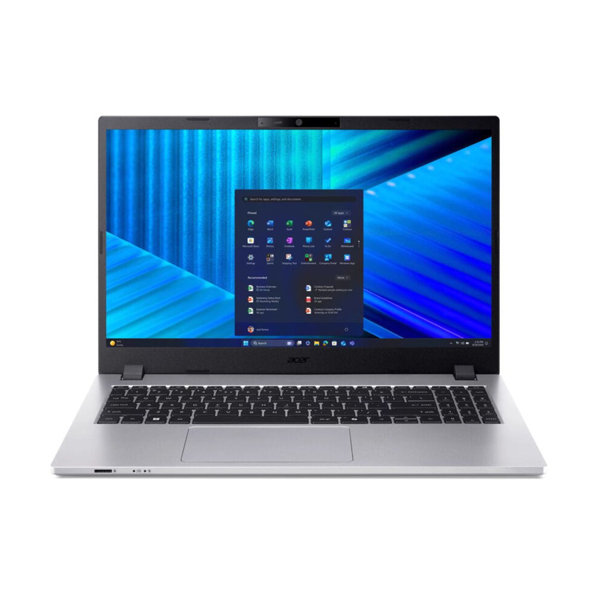 Laptop ACER TMP215-55-G2-770V - 15.6 pulgadas, Intel Core Ultra 7, 225U, 16 GB, Windows 11 Pro, 512 GB SSD