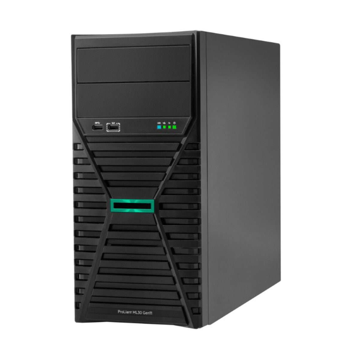 HPE ProLiant ML30 Gen11 6325P 3.5GHz 4c 1P 1x32GB-U 4LFF-NHP con dos discos de 1TB SATA HDD -