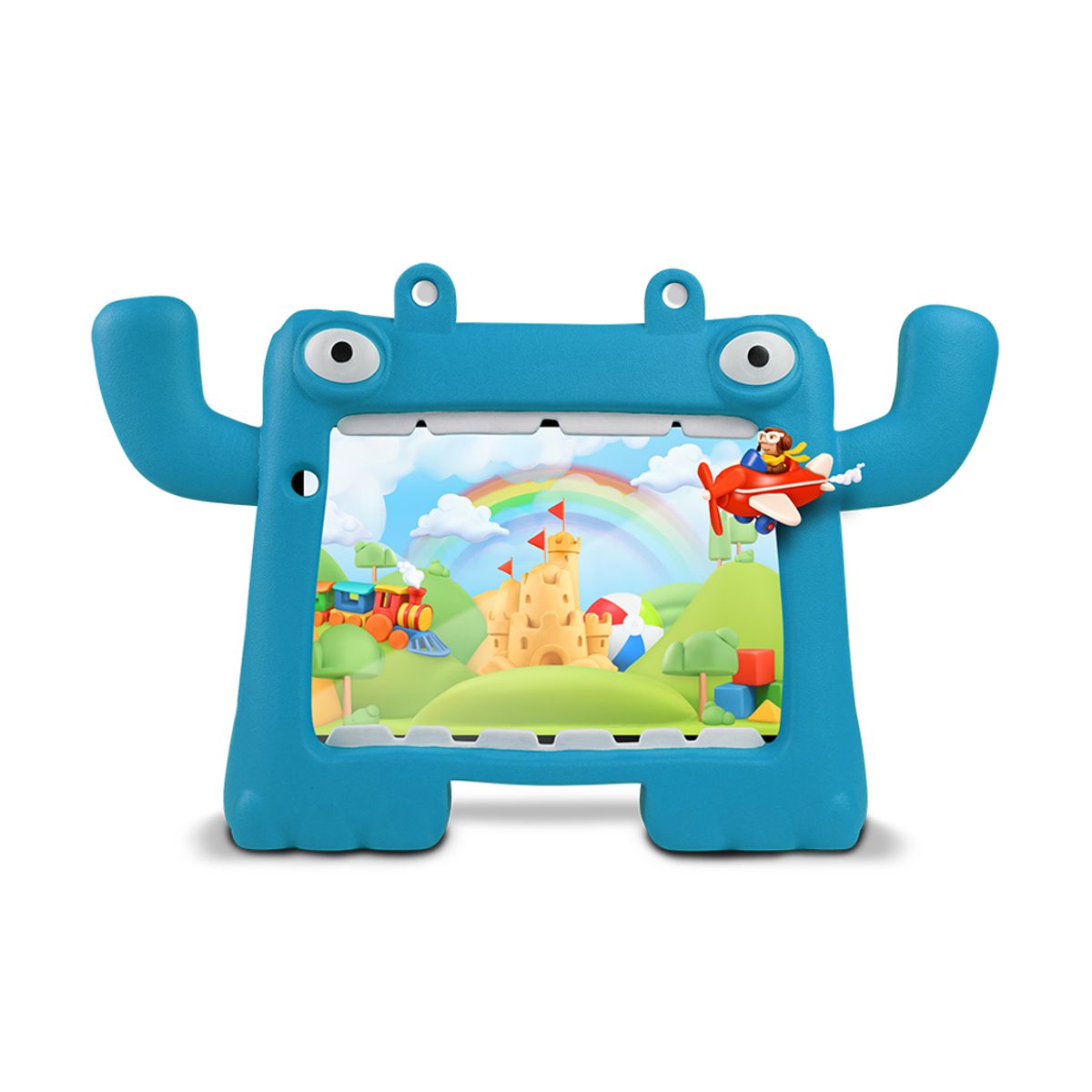 TABLET VORAGO PAD-8-KIDS 8 PULGADAS ANDROID 13 QUADCORE 4GB 64GB IPS 2MP 5MP WIFI BT GMS FUNDA AZUL -