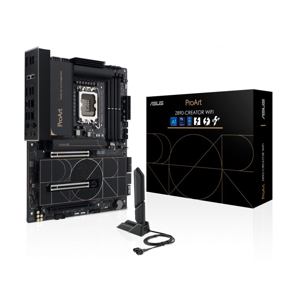 MOTHERBOARD ASUS (PROART Z890-CREATOR WIFI) SOCKET 1851,4*DDR5,HDMI, 2*TB,PCIE 5.0, WIFI7, ATX