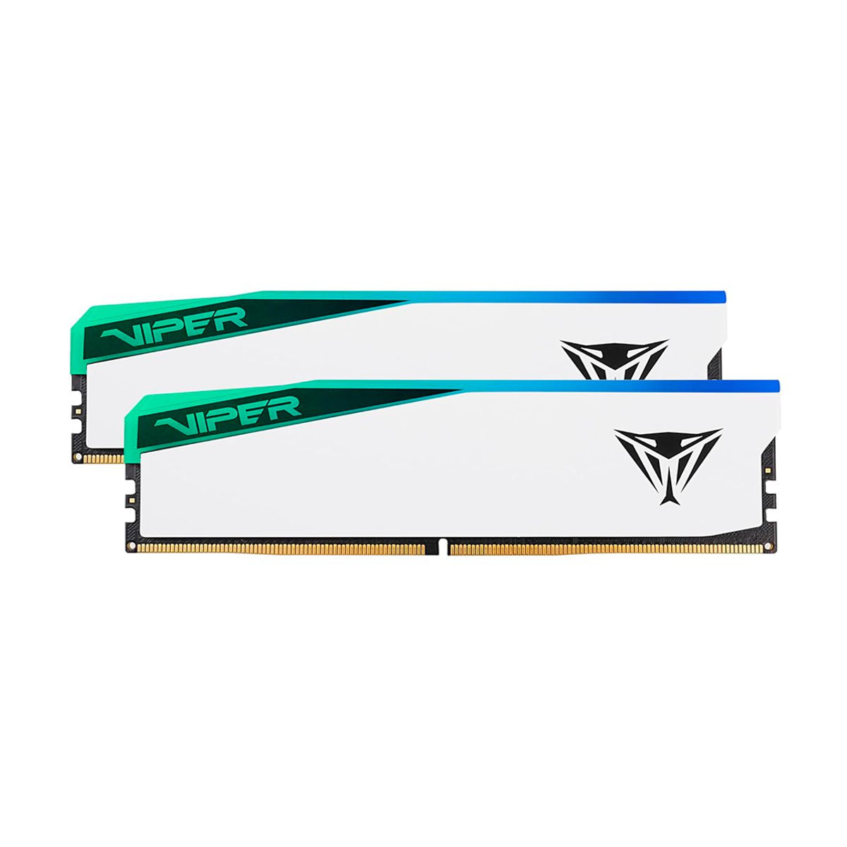 MEMORIA DIMM DDR5 PATRIOT (PVER532G60C30KW) VIPER ELITE 5,32GB (2X16GB) RGB, 6000MHZ, WHITE,CL30