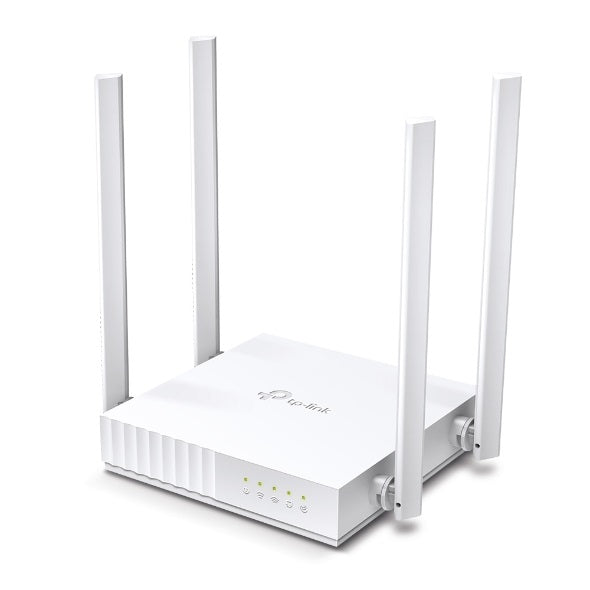 ROUTER TP-LINK (ARCHER C24) AC750, INALAMBRICO, 433MBPS, 5X ETHERNET, DUAL 2.4/5GHZ, 4 ANTENAS