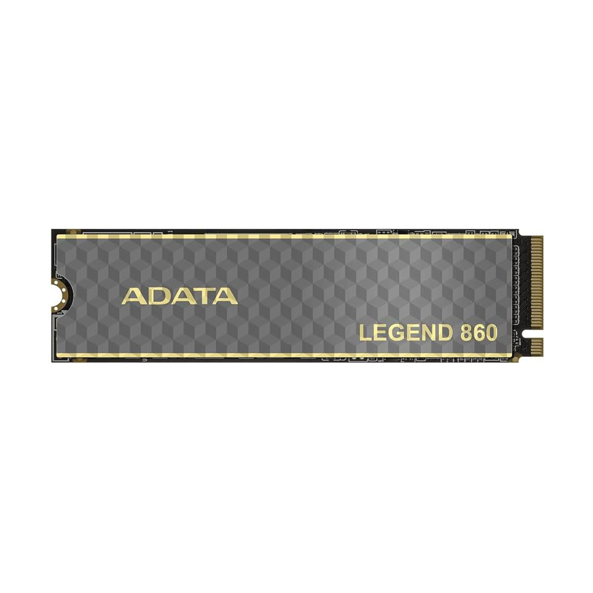 Unidad de Estado Solido ADATA LEGEND 860 500GB PCIe Gen4x4 M.2 2280 - Con disipador de aluminio. SLEG-860-500GCS