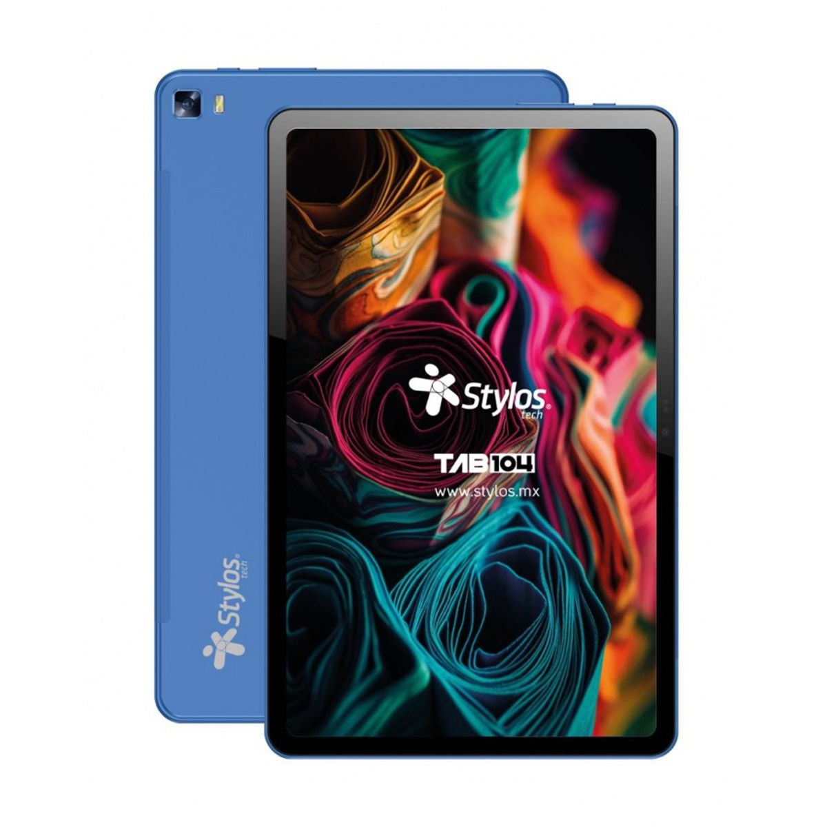 Tableta 10.4 pulgadas 4+128GB Azul con funda Stylos. STTA1041A -