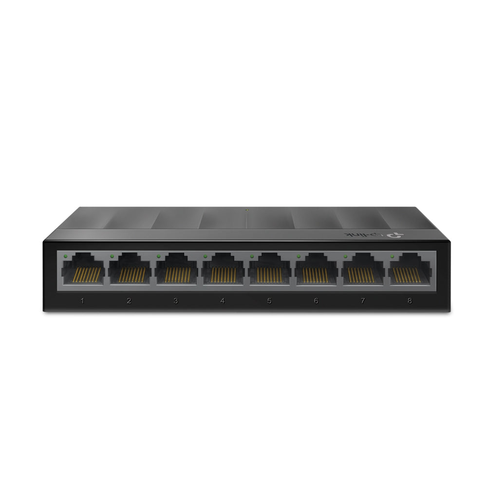 SWITCH GIGABIT DE 8 PUERTOD PARA ESCRITORIO CON TECNOLOGIA GREEN ETHERNET PLUG AND PLAY TP-LINK LS1008G -